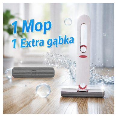 FlexiClean Mini Mop 2w1